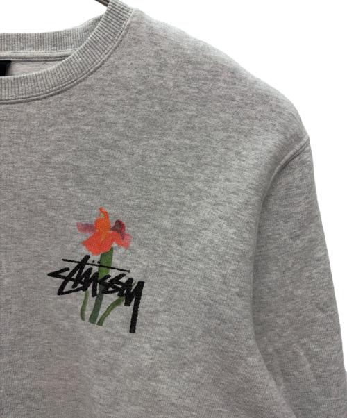 stussy（ステューシー）stussy (ステューシー) スイレンスウェット グレー サイズ:SIZE Lの古着・服飾アイテム
