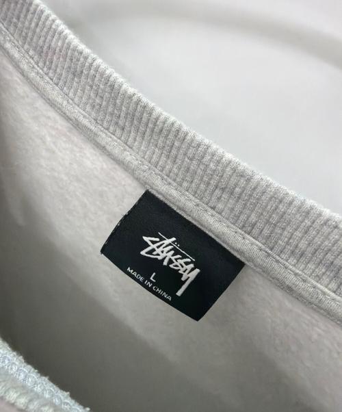 stussy（ステューシー）stussy (ステューシー) スイレンスウェット グレー サイズ:SIZE Lの古着・服飾アイテム
