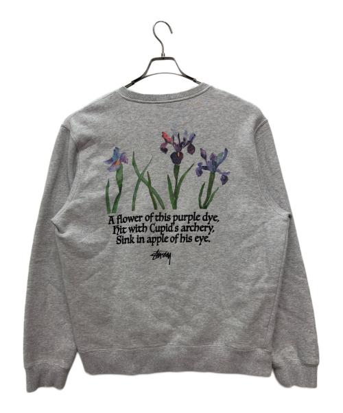 stussy（ステューシー）stussy (ステューシー) スイレンスウェット グレー サイズ:SIZE Lの古着・服飾アイテム
