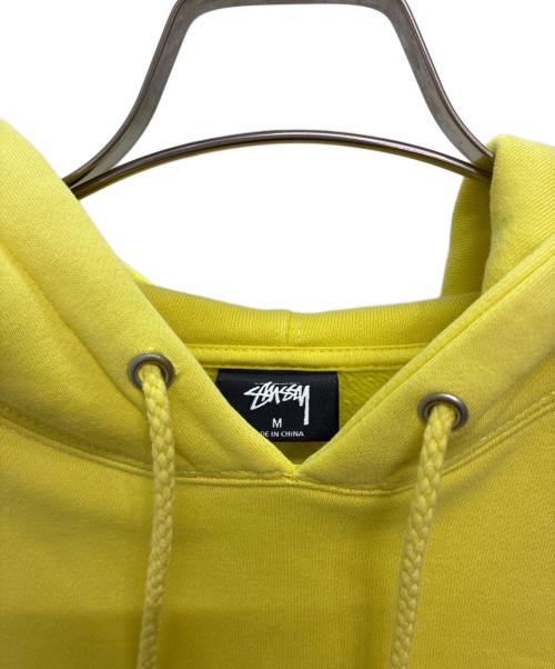 stussy（ステューシー）stussy (ステューシー) プルオーバーパーカー イエロー サイズ:SIZE Mの古着・服飾アイテム