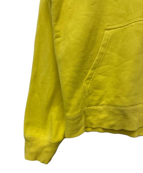 stussy（ステューシー）stussy (ステューシー) プルオーバーパーカー イエロー サイズ:SIZE Mの古着・服飾アイテム