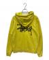 stussy (ステューシー) プルオーバーパーカー イエロー サイズ:SIZE M：6000円