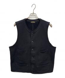 BROWN'S BEACH JACKET（ブラウンズビーチジャケット）の古着「524 ビーチクロスベスト」｜ブラック