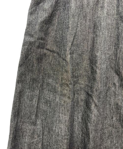 HELLY HANSEN（ヘリーハンセン）HELLY HANSEN (ヘリーハンセン) フレームプルーフ デニムロングスカート W Flameproof Denim Skirt 難燃デニム フレアスカート グレー サイズ:Freeの古着・服飾アイテム