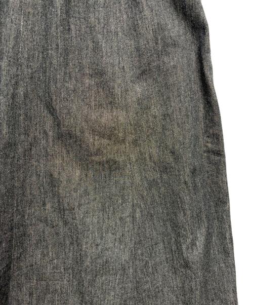 HELLY HANSEN（ヘリーハンセン）HELLY HANSEN (ヘリーハンセン) フレームプルーフ デニムロングスカート W Flameproof Denim Skirt 難燃デニム フレアスカート グレー サイズ:Freeの古着・服飾アイテム