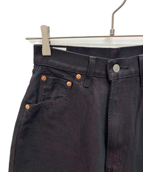 ANATOMICA（アナトミカ）ANATOMICA (アナトミカ) 618 MARILYN デニムパンツ ブラック×レッド サイズ:27の古着・服飾アイテム