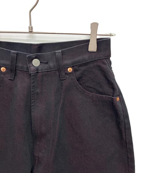 ANATOMICA（アナトミカ）ANATOMICA (アナトミカ) 618 MARILYN デニムパンツ ブラック×レッド サイズ:27の古着・服飾アイテム