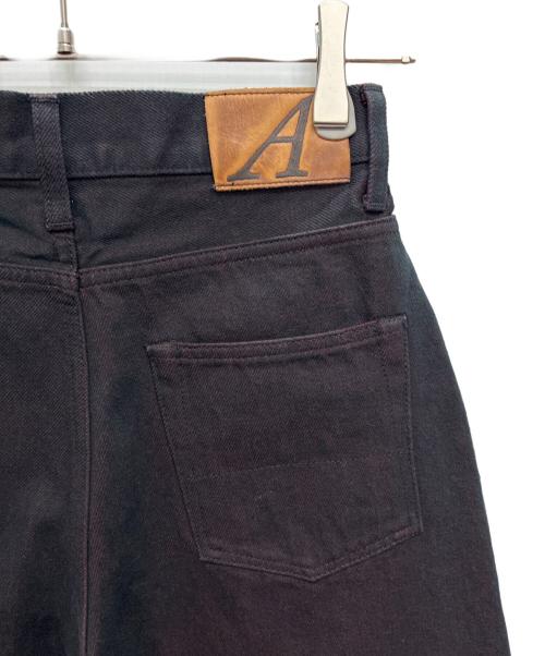 ANATOMICA（アナトミカ）ANATOMICA (アナトミカ) 618 MARILYN デニムパンツ ブラック×レッド サイズ:27の古着・服飾アイテム