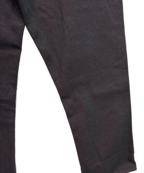 ANATOMICA（アナトミカ）ANATOMICA (アナトミカ) 618 MARILYN デニムパンツ ブラック×レッド サイズ:27の古着・服飾アイテム