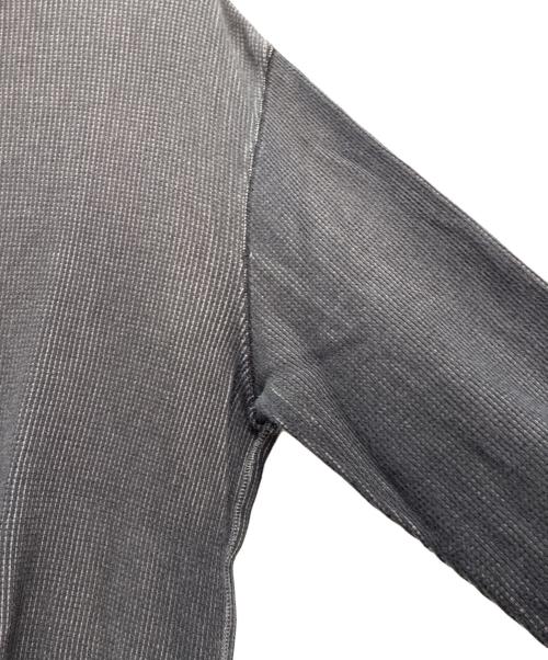 stussy（ステューシー）stussy (ステューシー) 00s サーマルカットソー ブラック サイズ:SIZE Lの古着・服飾アイテム