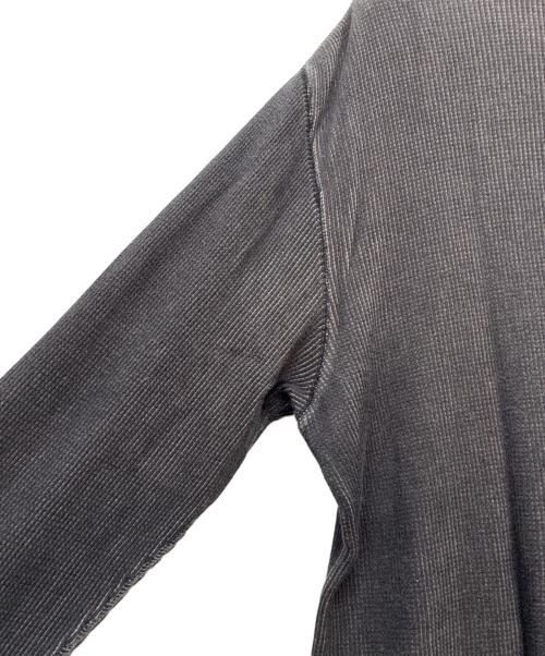 stussy（ステューシー）stussy (ステューシー) 00s サーマルカットソー ブラック サイズ:SIZE Lの古着・服飾アイテム