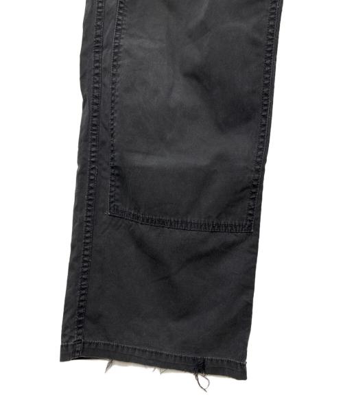 stussy（ステューシー）stussy (ステューシー) 00s コットンダブルニーパンツ ブラック サイズ:36の古着・服飾アイテム