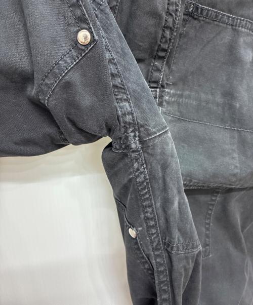 stussy（ステューシー）stussy (ステューシー) 00s コットンダブルニーパンツ ブラック サイズ:36の古着・服飾アイテム