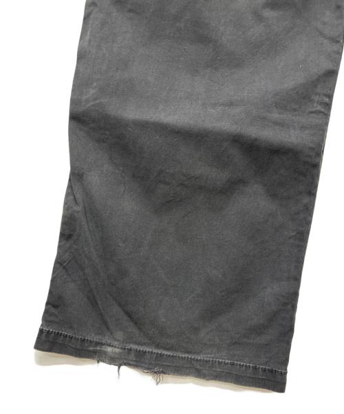 stussy（ステューシー）stussy (ステューシー) 00s コットンダブルニーパンツ ブラック サイズ:36の古着・服飾アイテム