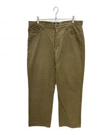 stussy（ステューシー）の古着「Check Big OL パンツ」｜グリーン×グレー