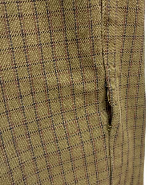 stussy（ステューシー）stussy (ステューシー) Check Big OL パンツ グリーン×グレー サイズ:36の古着・服飾アイテム