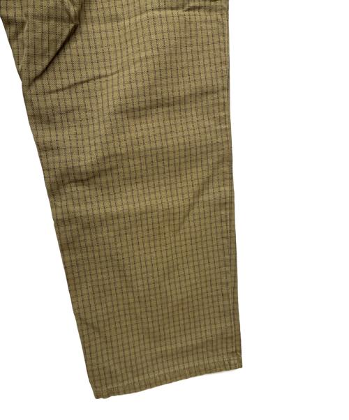 stussy（ステューシー）stussy (ステューシー) Check Big OL パンツ グリーン×グレー サイズ:36の古着・服飾アイテム