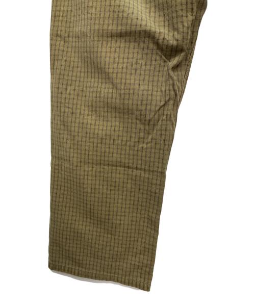 stussy（ステューシー）stussy (ステューシー) Check Big OL パンツ グリーン×グレー サイズ:36の古着・服飾アイテム