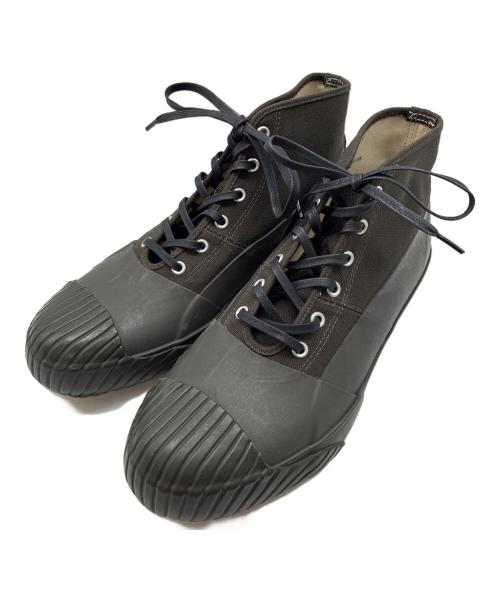 stussy（ステューシー）stussy (ステューシー) RAINSHOES byMS/スニーカー オリーブ×ブラック サイズ:9の古着・服飾アイテム