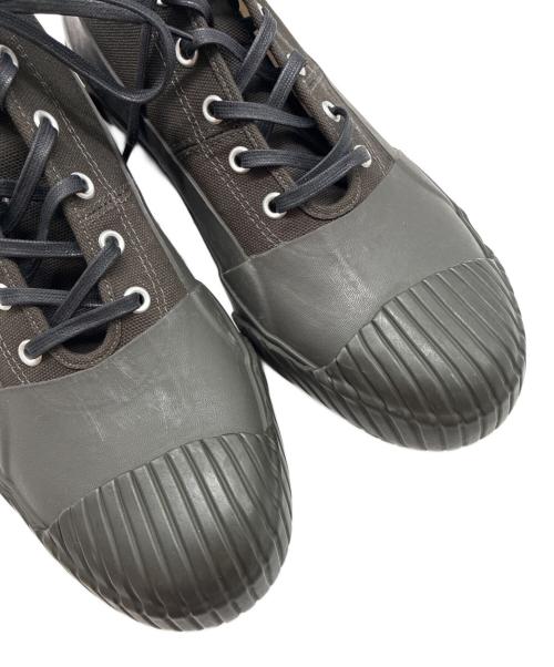 stussy（ステューシー）stussy (ステューシー) RAINSHOES byMS/スニーカー オリーブ×ブラック サイズ:9の古着・服飾アイテム