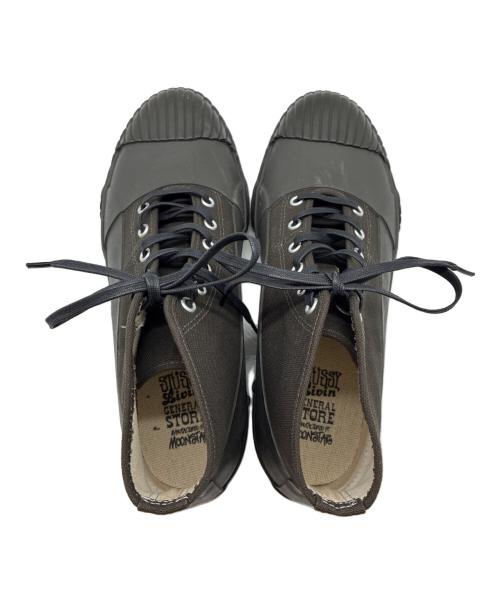 stussy（ステューシー）stussy (ステューシー) RAINSHOES byMS/スニーカー オリーブ×ブラック サイズ:9の古着・服飾アイテム