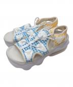 NIKEナイキ）の古着「Women's Air Max Koko Sandal "University Blue/Vivid Sulfur/White/Phantom"」｜ホワイト