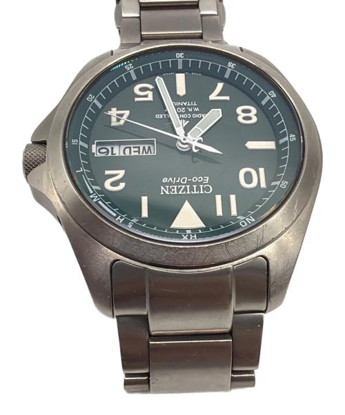 CITIZEN（シチズン）CITIZEN (シチズン) プロマスター ソーラー充電 腕時計 グリーンの古着・服飾アイテム