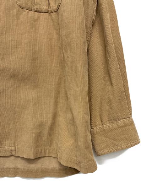 stussy（ステューシー）stussy (ステューシー) OLD 紺タグ USA製 コーデュロイオープンカラーシャツ ブラウン サイズ:SIZE Lの古着・服飾アイテム