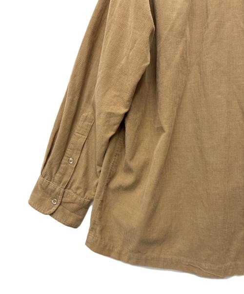 stussy（ステューシー）stussy (ステューシー) OLD 紺タグ USA製 コーデュロイオープンカラーシャツ ブラウン サイズ:SIZE Lの古着・服飾アイテム
