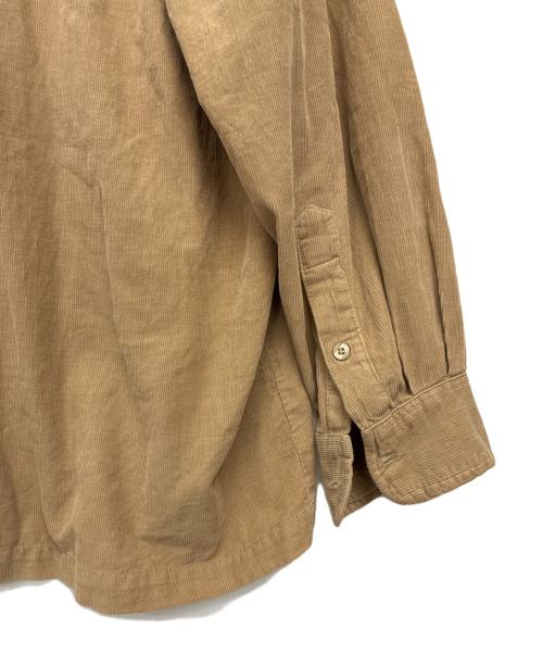 stussy（ステューシー）stussy (ステューシー) OLD 紺タグ USA製 コーデュロイオープンカラーシャツ ブラウン サイズ:SIZE Lの古着・服飾アイテム