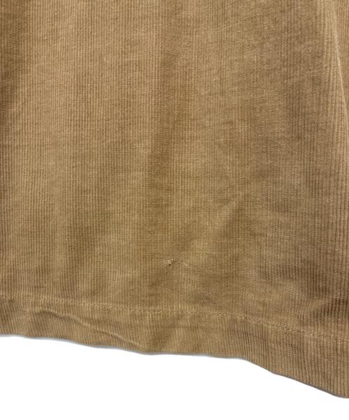 stussy（ステューシー）stussy (ステューシー) OLD 紺タグ USA製 コーデュロイオープンカラーシャツ ブラウン サイズ:SIZE Lの古着・服飾アイテム