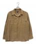 stussy（ステューシー）の古着「OLD 紺タグ USA製 コーデュロイオープンカラーシャツ」｜ブラウン