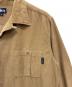 中古・古着 stussy (ステューシー) OLD 紺タグ USA製 コーデュロイオープンカラーシャツ ブラウン サイズ:SIZE L：9000円