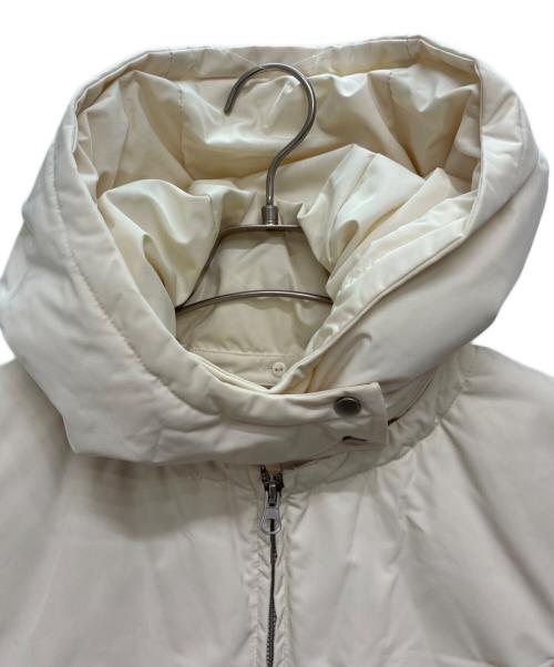 Aga（アーガ）Aga (アーガ) ダウンベスト アイボリー サイズ:38の古着・服飾アイテム