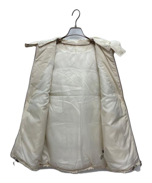 Aga（アーガ）Aga (アーガ) ダウンベスト アイボリー サイズ:38の古着・服飾アイテム