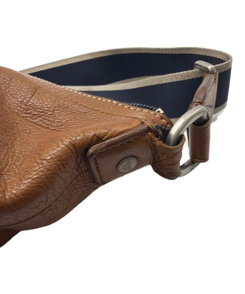 COACH（コーチ）COACH (コーチ) レザーショルダーバッグ ブラウンの古着・服飾アイテム