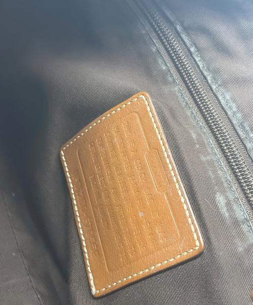 COACH（コーチ）COACH (コーチ) レザーショルダーバッグ ブラウンの古着・服飾アイテム