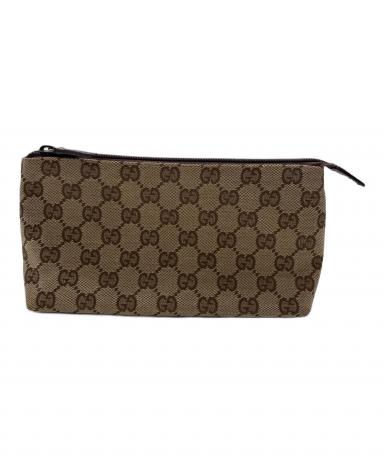 中古・古着通販】GUCCI (グッチ) GGキャンバス コスメポーチ｜ブランド