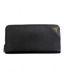 PRADA（プラダ）の古着「長財布」｜ブラック