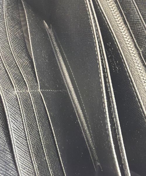 PRADA（プラダ）PRADA (プラダ) 長財布 ブラックの古着・服飾アイテム