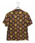 stussy (ステューシー) Shield Shirt ブラック×イエロー サイズ:SIZE XL：7000円