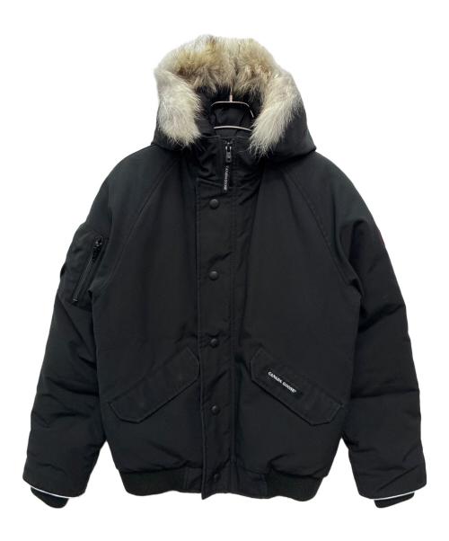 CANADA GOOSE（カナダグース）CANADA GOOSE (カナダグース) ダウンジャケット ブラック サイズ:キッズM(10-12)サイズの古着・服飾アイテム