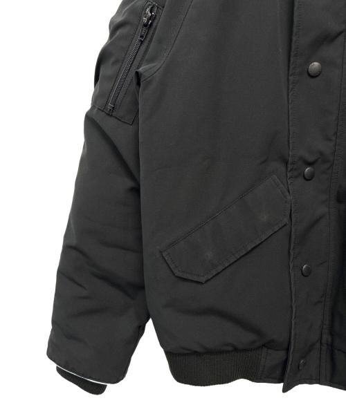 CANADA GOOSE（カナダグース）CANADA GOOSE (カナダグース) ダウンジャケット ブラック サイズ:キッズM(10-12)サイズの古着・服飾アイテム