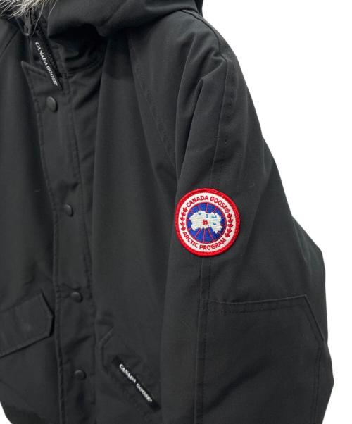 CANADA GOOSE（カナダグース）CANADA GOOSE (カナダグース) ダウンジャケット ブラック サイズ:キッズM(10-12)サイズの古着・服飾アイテム