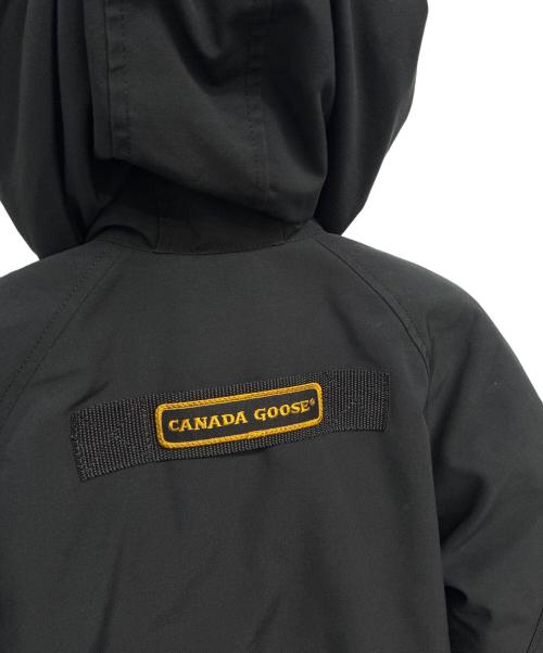 CANADA GOOSE（カナダグース）CANADA GOOSE (カナダグース) ダウンジャケット ブラック サイズ:キッズM(10-12)サイズの古着・服飾アイテム