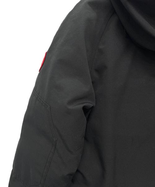 CANADA GOOSE（カナダグース）CANADA GOOSE (カナダグース) ダウンジャケット ブラック サイズ:キッズM(10-12)サイズの古着・服飾アイテム