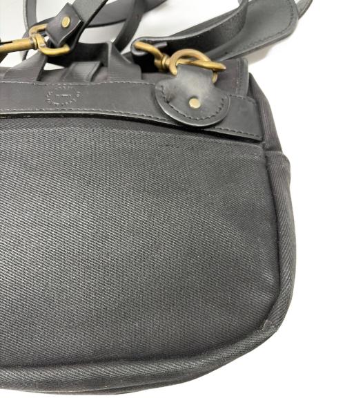 FILSON（フィルソン）FILSON (フィルソン) USA製 SMALL FIELD BAG ブラックの古着・服飾アイテム