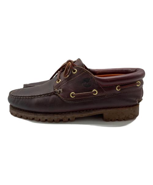 Timberland（ティンバーランド）Timberland (ティンバーランド) 3EYE CLASSIC LUG レザーデッキシューズ ブラウン サイズ:8.5の古着・服飾アイテム
