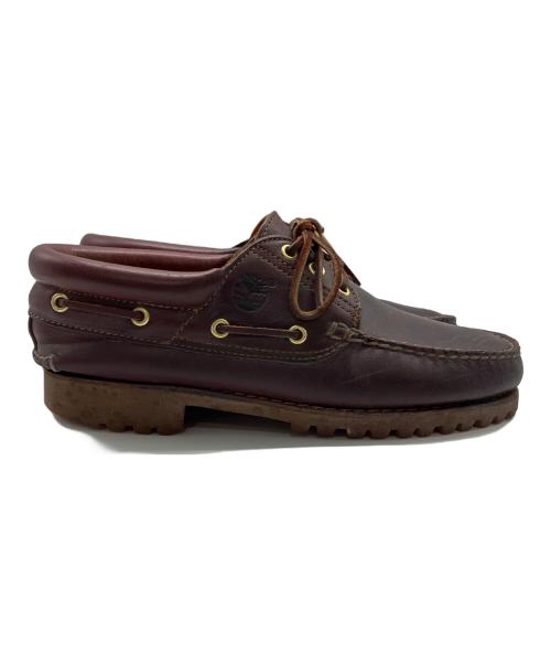 Timberland（ティンバーランド）Timberland (ティンバーランド) 3EYE CLASSIC LUG レザーデッキシューズ ブラウン サイズ:8.5の古着・服飾アイテム