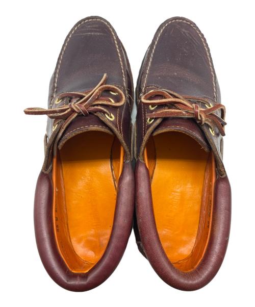 Timberland（ティンバーランド）Timberland (ティンバーランド) 3EYE CLASSIC LUG レザーデッキシューズ ブラウン サイズ:8.5の古着・服飾アイテム